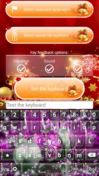 Christmas Keyboard Themes - Preview 6