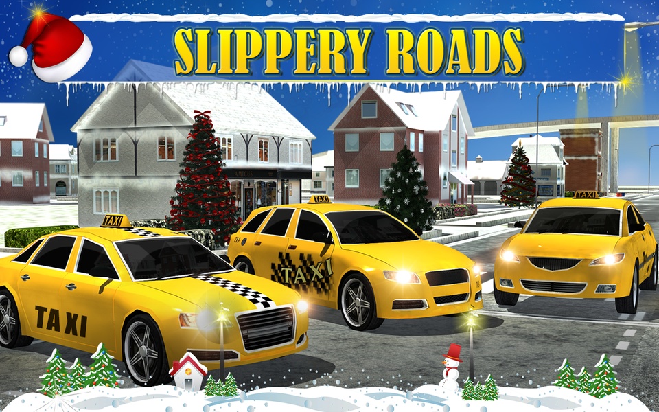 Christmas Taxi Duty 3D - Preview 9
