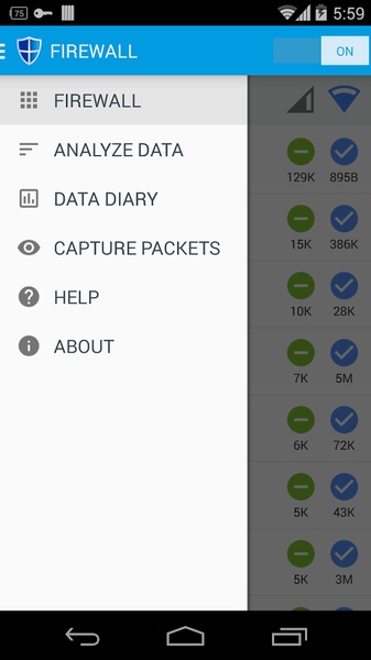 NoRoot Data Firewall - Preview 8