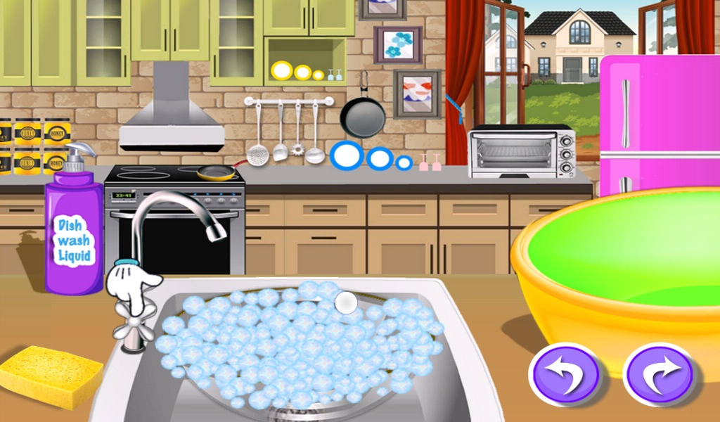 Kitchen Dish Washing - Preview 6