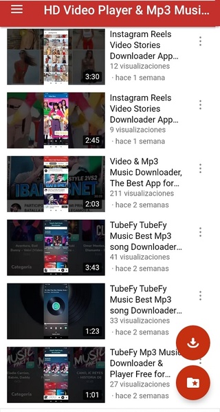 HD Video Player & Mp3 Music Downloader - Preview 1