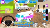 Milk Delivery Van Simulator 3D screenshot 9