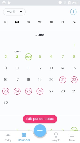 Period Tracker MIA - Preview 2