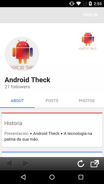 Android Theck - Preview 1