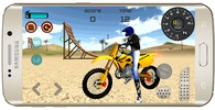 Motorcross Beach Stunts 3D screenshot 1