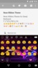 Neon Ribbon Emoji Keyboard screenshot 4