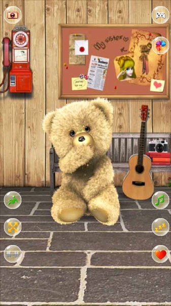 Talking teddy cheap bear app