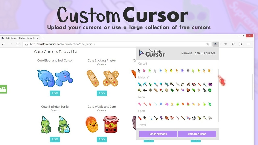 Custom Cursor for Windows - Download it from Uptodown for free