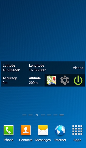 GPS Widget - Preview 2