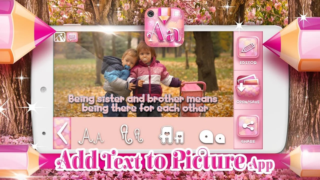 Add Text to Picture App - Preview 1
