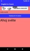 English to Czech Translator screenshot 4