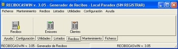 ReciboCasWin screenshot 1