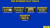 One Hundred Play Poker screenshot 3