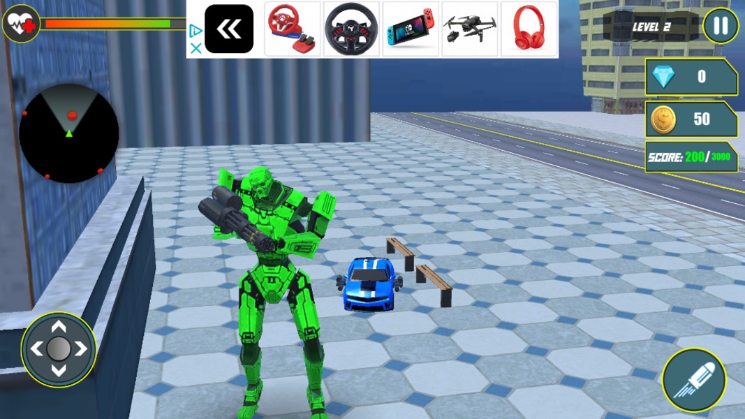 Tank Robot Transform Wars - Preview 2
