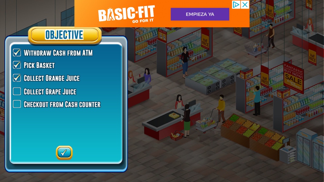 Supermarket Shopping cash register cashier games - Preview 8