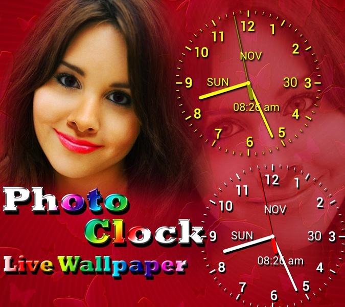 Photo Clock Live Wallpaper - Preview 8