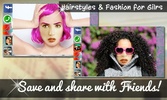 Hairstyles & Fashion for Girls screenshot 1