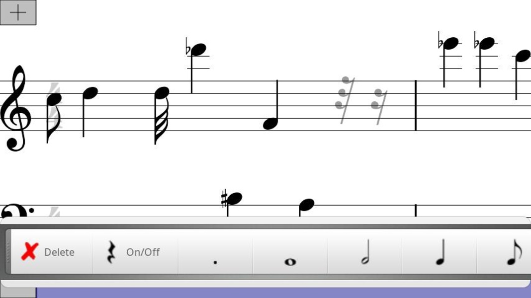 Musical Note Pad Free - Preview 1