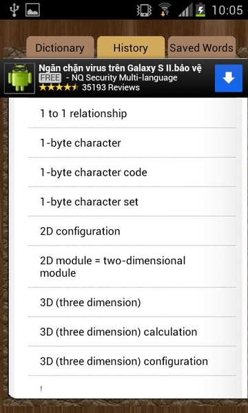 Dictionary English Vietnamese Offline - Preview 3