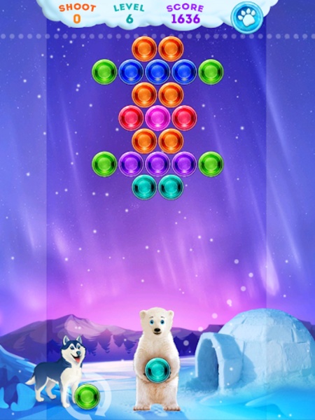 Polar Bear Bubble Shooter - Preview 1