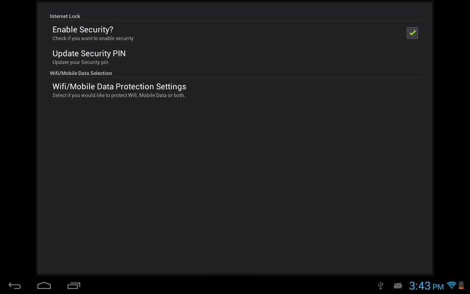 Internet Lock Lite - Preview 2
