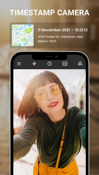 GPS Camera with Time Stamp for Android Download the APK from