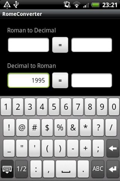 RomeConverter - Preview 2