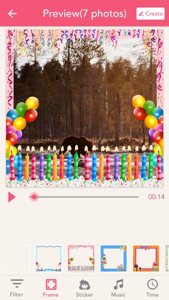 brithday slideshow with music - Preview 4