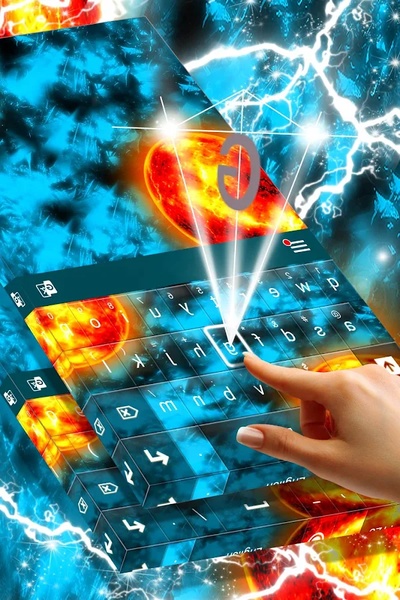 Galaxy Keyboard GO Theme - Preview 4