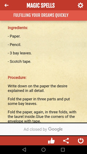 Magic Spells, Incantations - Preview 1
