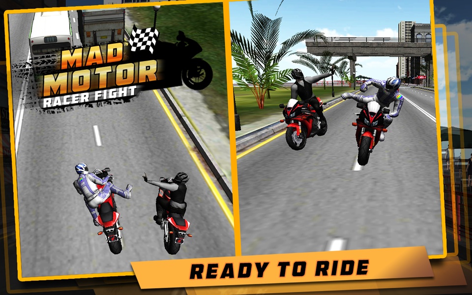 Mad moto racer fight - Preview 2