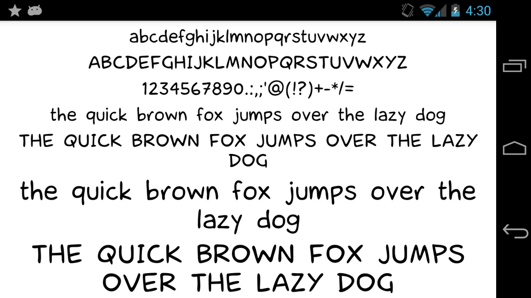 Hand Fonts 50 - Preview 4