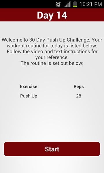 30 Day Push Up Challenge - Preview 3