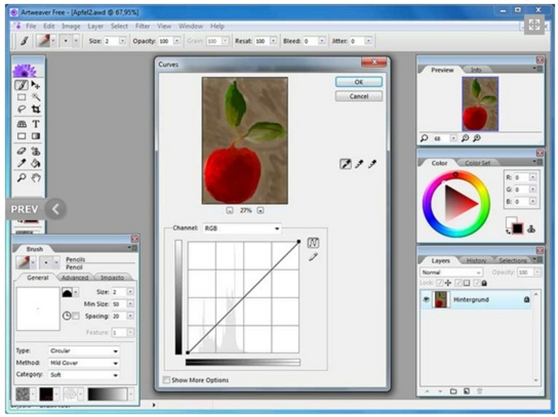 Скачать Artweaver Plus Free для Windows (7810) версия 6.0.2