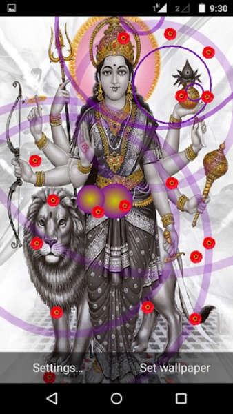 Durga Mata Live Wallpaper - Preview 7