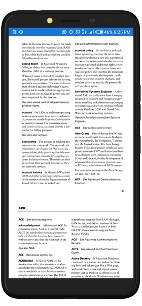 Dictionary Of Network - Preview 4