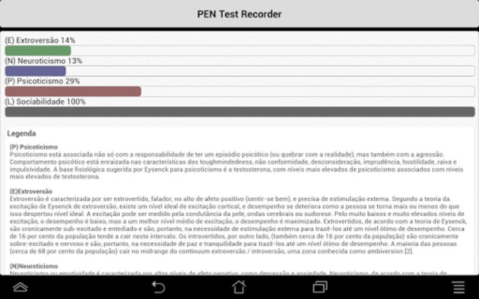 Personality Test Recorder - Preview 4