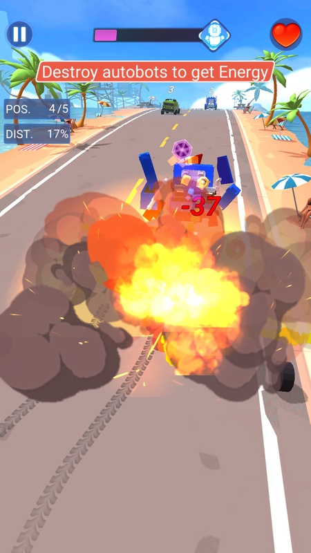 Clash of Autobots screenshot