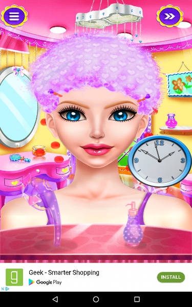 Valentine Doll Hair Do Design - Preview 5