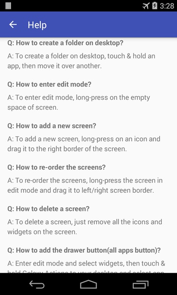 Galaxy S Launcher - Preview 1