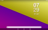 Simple Gradient Clock Widget screenshot 3