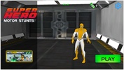 Superhero Motor Stunts Racing screenshot 1