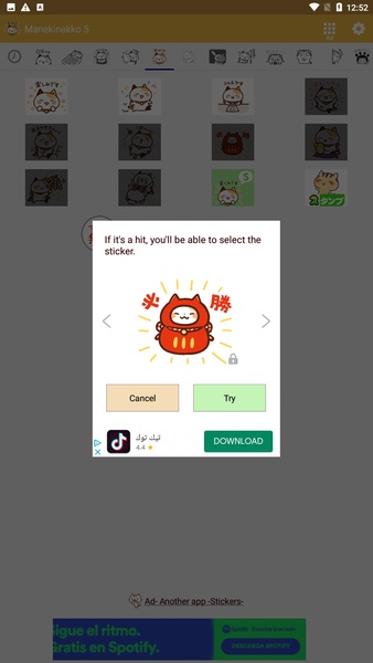 ManekiNekko Stickers - Preview 4