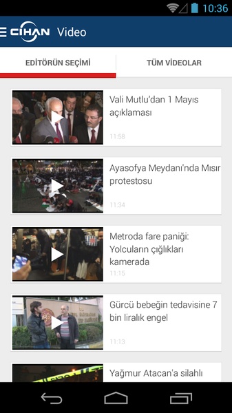 Cihan Android - Preview 2