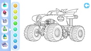 Monster Truck Coloring Book screenshot 5