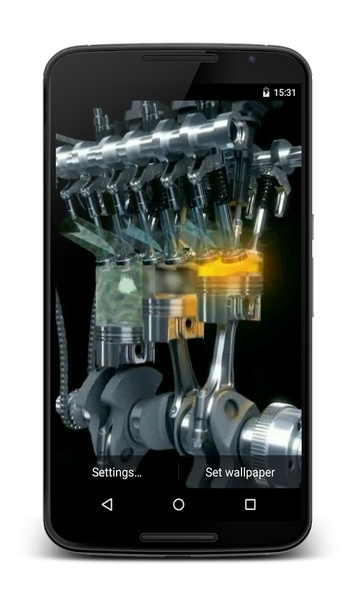 Powerful Engine Live Wallpaper - Preview 3