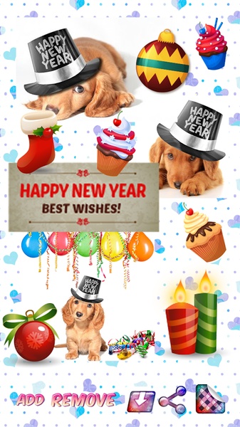 New Year Greeting Cards - Preview 3