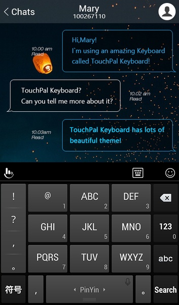 TouchPal SkinPack Cool V5 - Preview 3