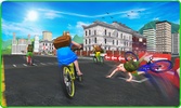 Kids School Time Bicycle Race screenshot 11