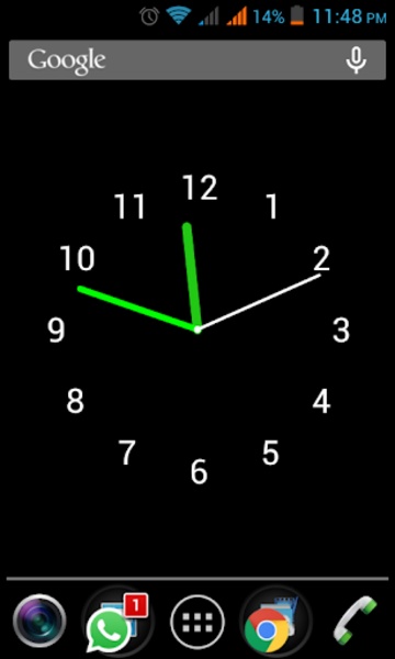 Adi Analog Clock Live Wallpaper - Preview 4